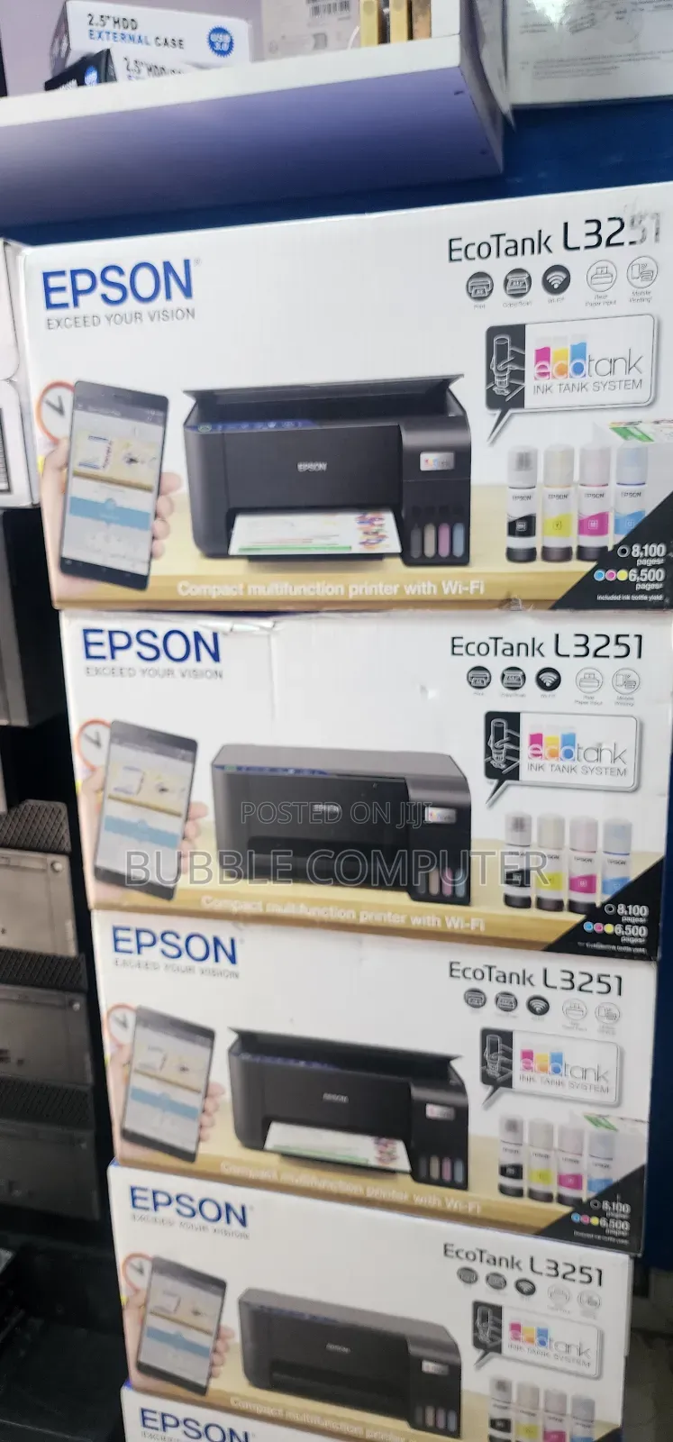 L3251 Epson All in One Color Printer