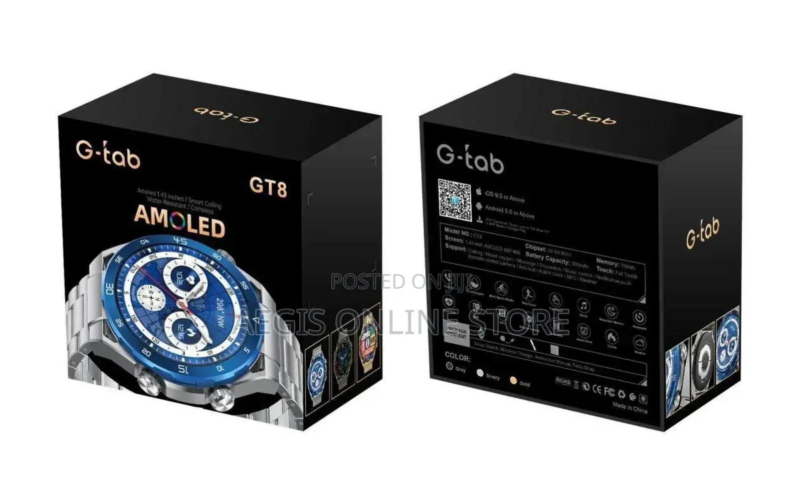 G-Tab GT8 Smart Watch