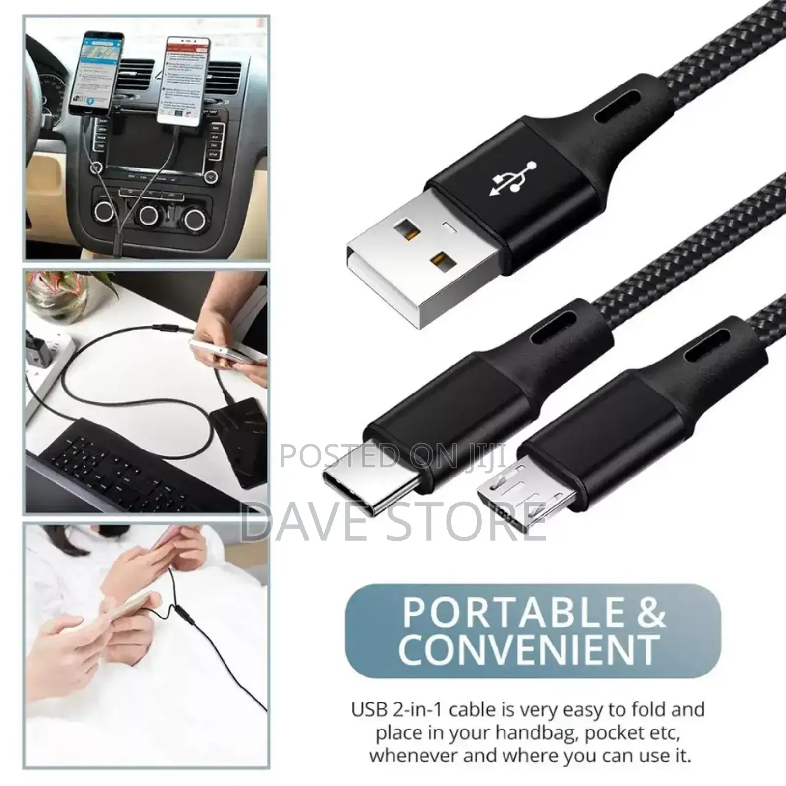 3in1 USB Fast Charging Cable
