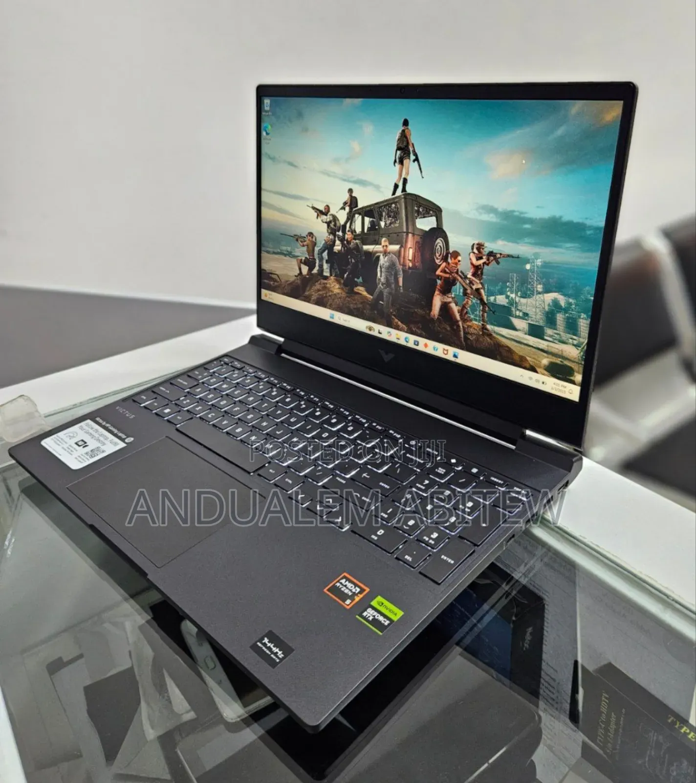 New Laptop HP Victus 15 16GB AMD Ryzen 5 SSD 512GB