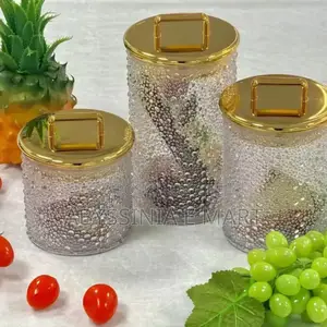 3 Sets Acrylic Storage Containers