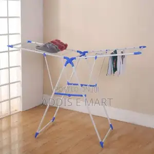 Photo - ለኮንዶሚኒየም ተመራጭ የሆነ Foldable Clothes Drying Rack