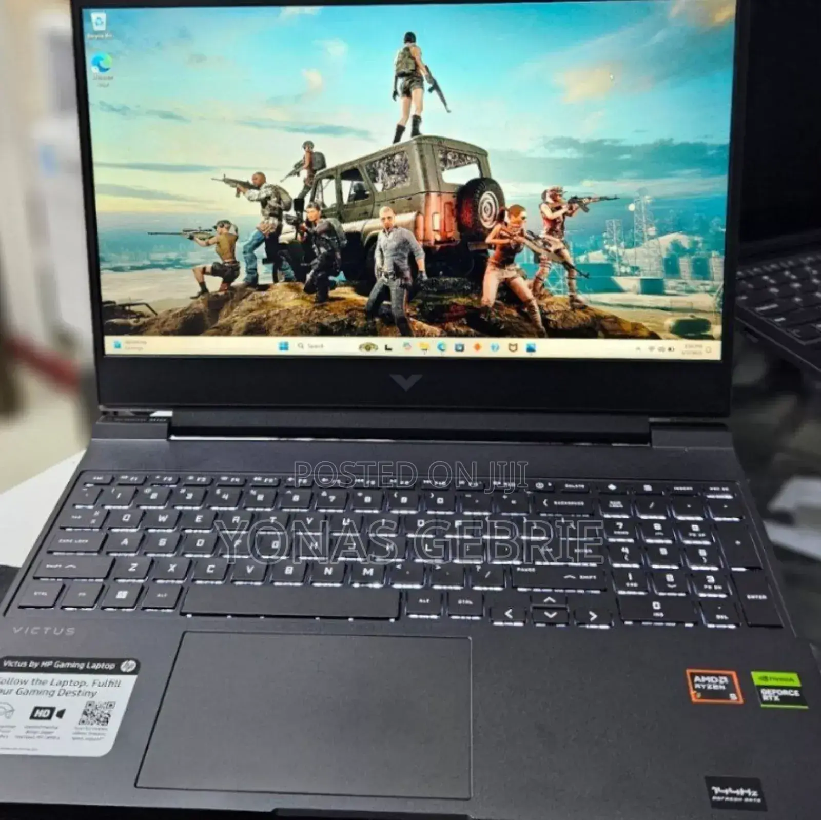 New Laptop HP Victus 15 16GB AMD Ryzen 5 SSD 512GB