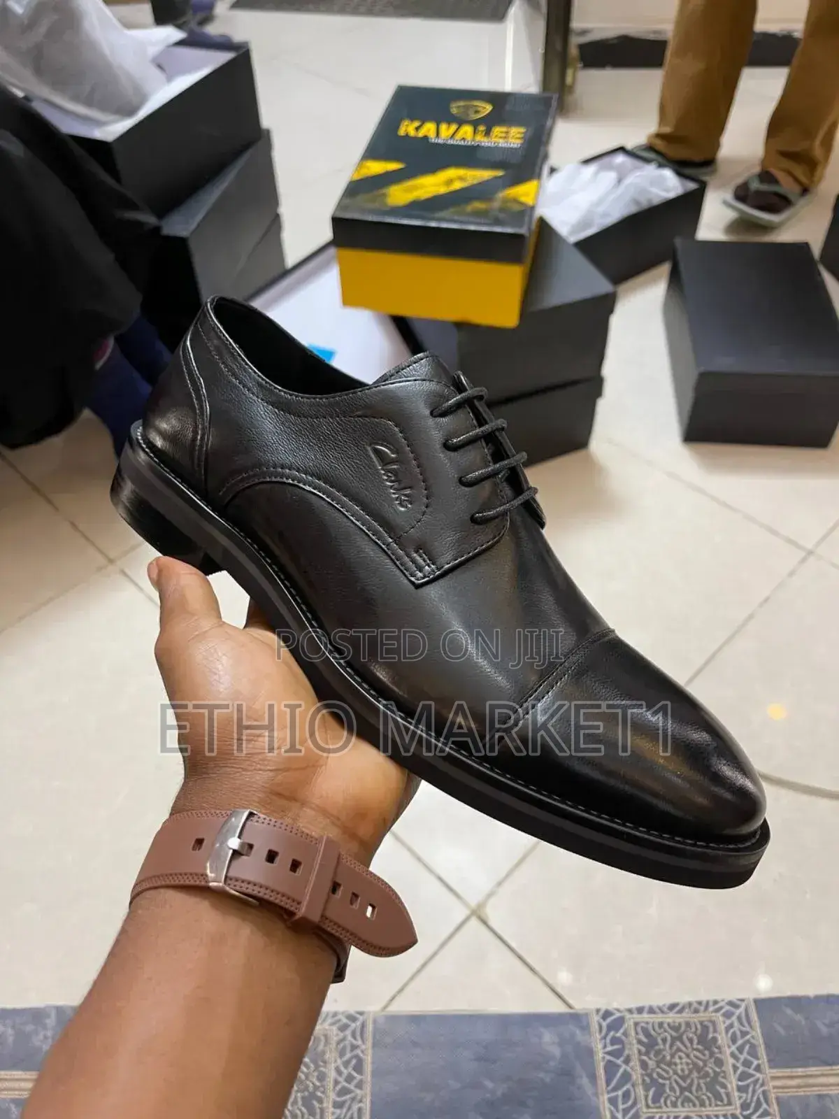 Clarks Europe Standard High Quality Leather Shoes