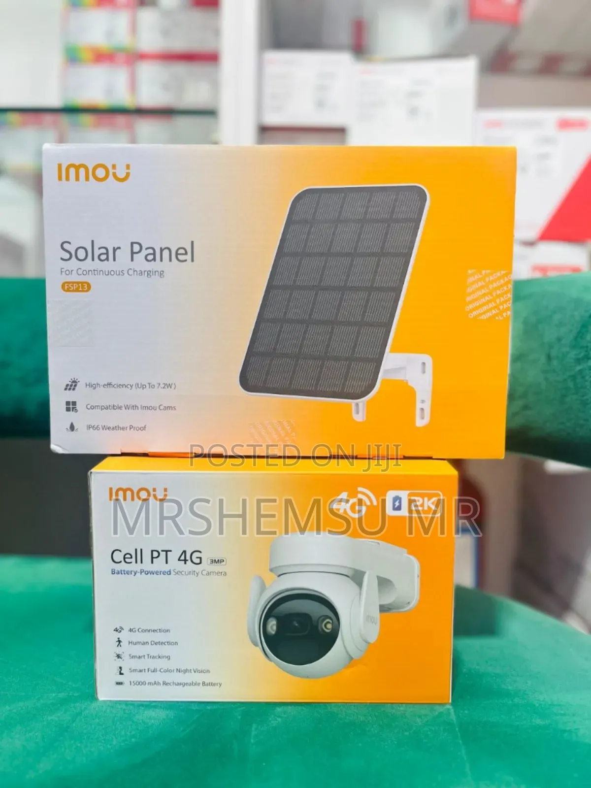 Imou Cell Pt 3mp 4g With Solar Panel