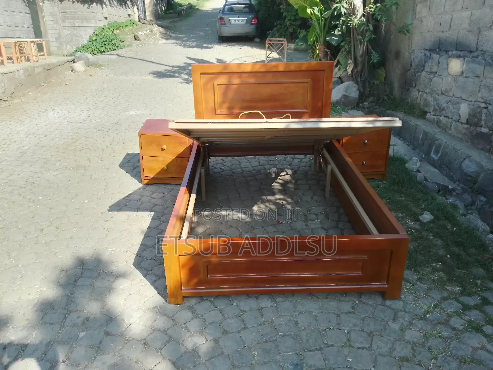 አልጋ ጥራት ከውበት ጋር 1.50 1.80