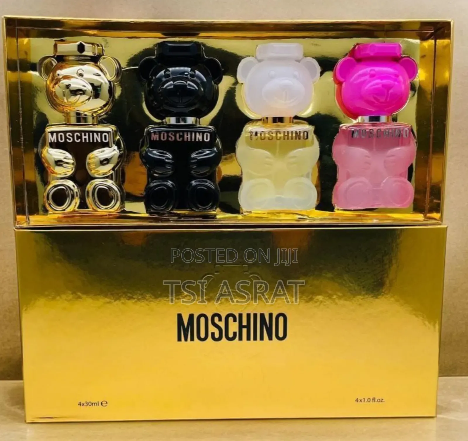  Moschino 
 Perfume Set
 4 in 1