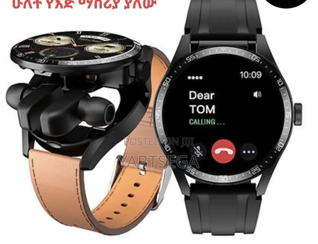 ኤርፎን ያለው ስማርት ሰአት L አዲስ የ2023 ዘመናዊ ስማርት ሰአት