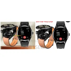 ኤርፎን ያለው ስማርት ሰአት L አዲስ የ2023 ዘመናዊ ስማርት ሰአት