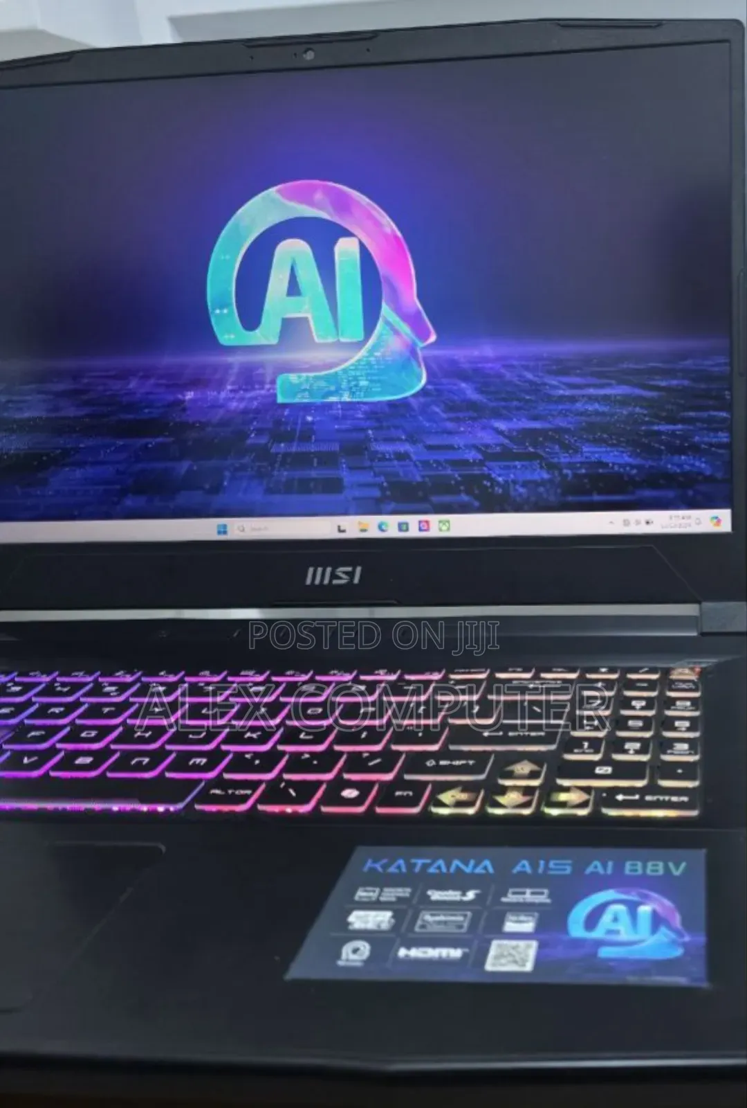 New Laptop MSI Katana 15 16GB AMD Ryzen 7 SSD 1T