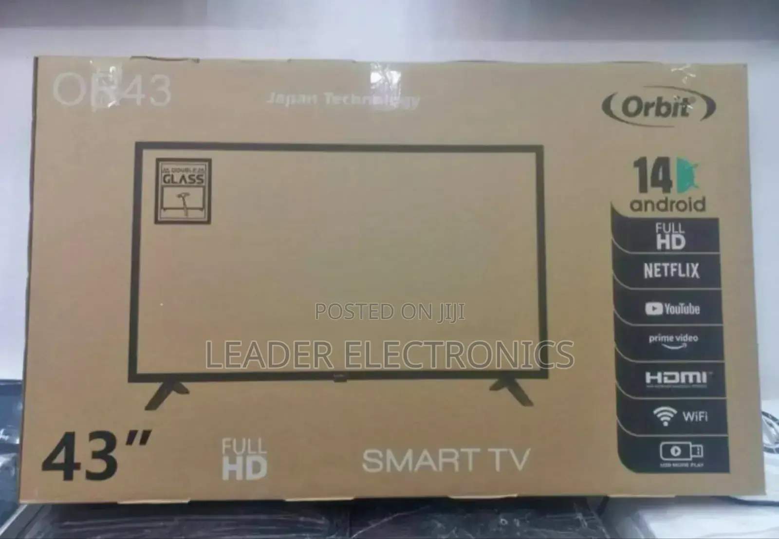 Orbit Tv 43 Smart Android Version 14.0