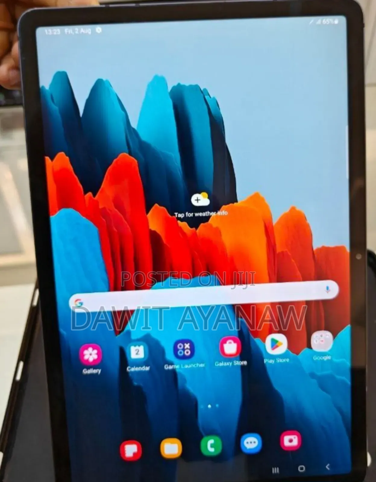 New Samsung Galaxy Tab S7 256 GB Silver