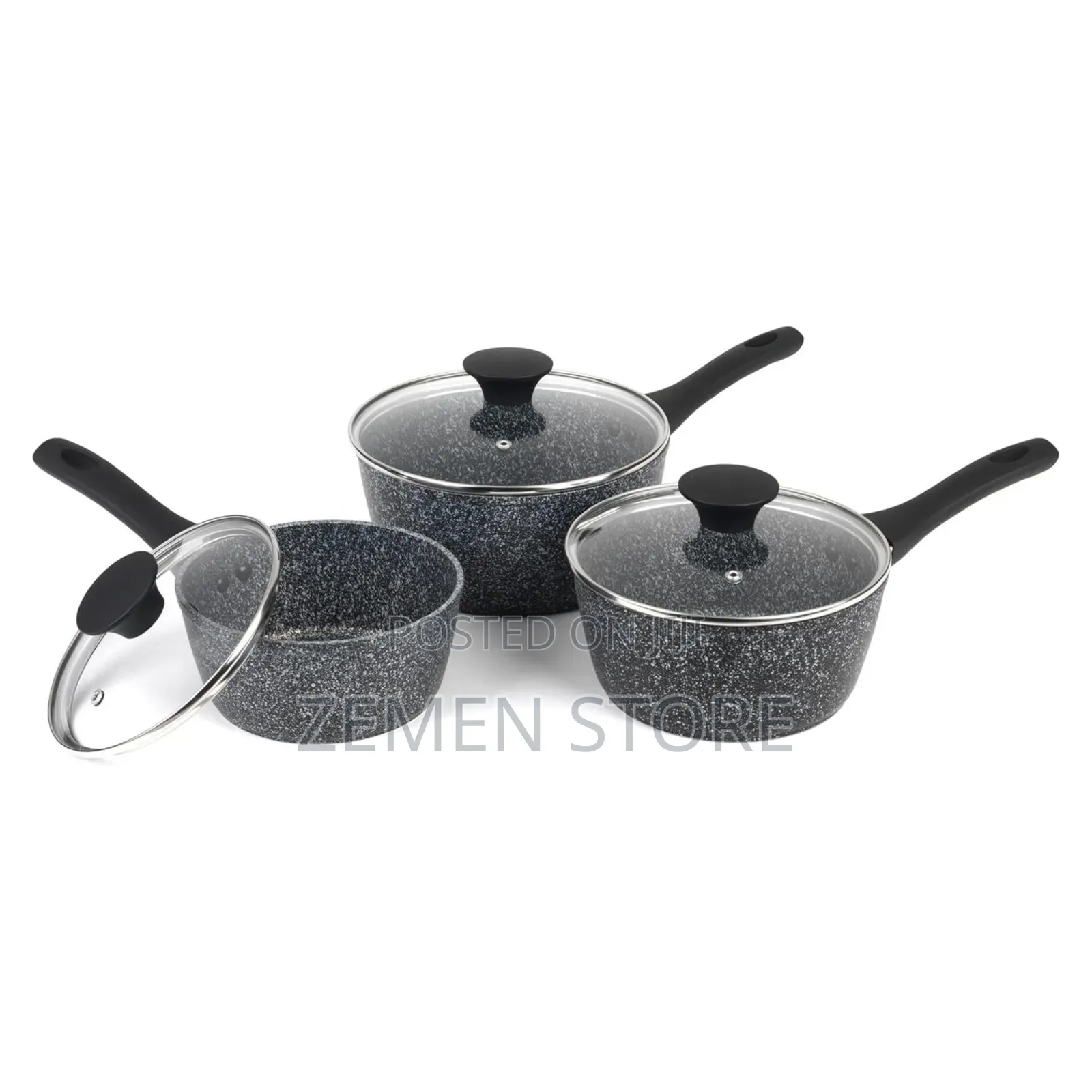 Premium Momcoc Non-Stick Fry Pan Set (3 Sizes)