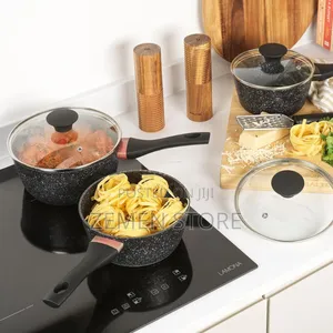Premium Momcoc Non-Stick Fry Pan Set (3 Sizes)