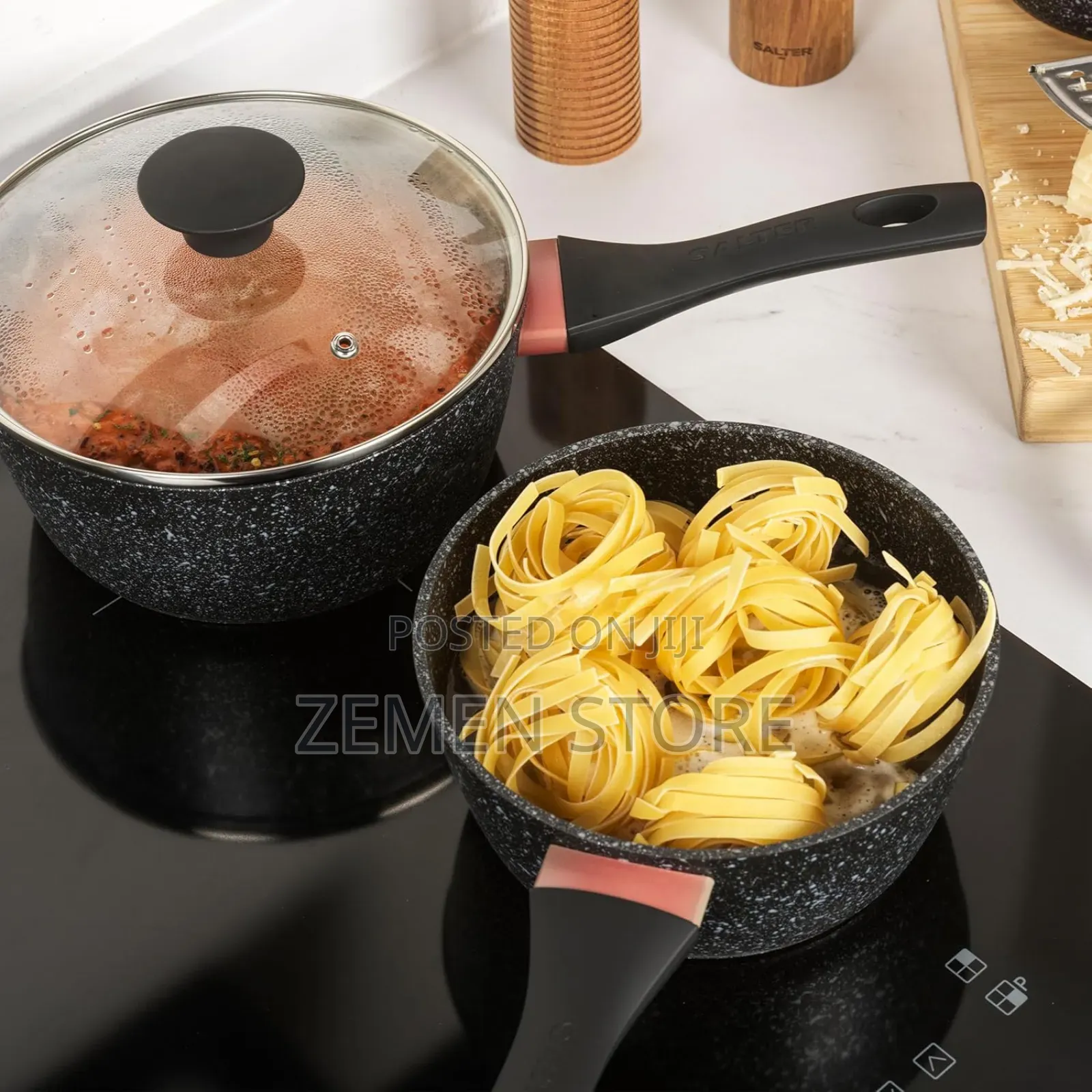 Premium Momcoc Non-Stick Fry Pan Set (3 Sizes)