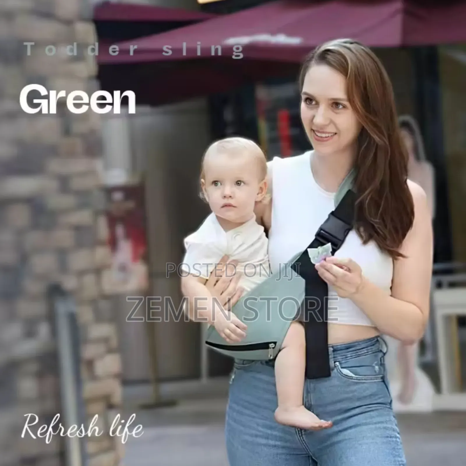 Portable Baby Sling Carrier – Lightweight Easy to Use