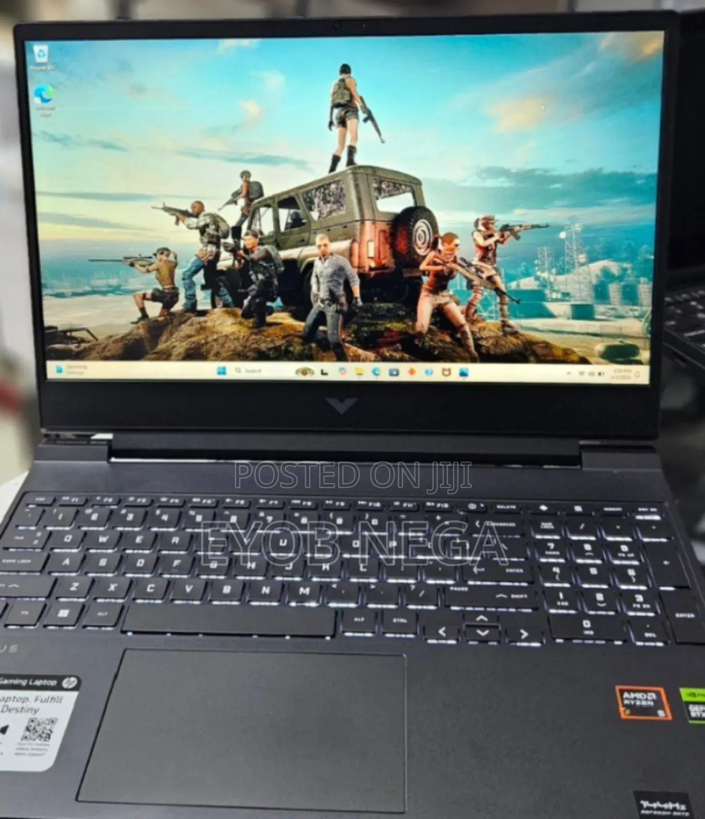 New Laptop HP Victus 15 16GB AMD Ryzen 5 SSD 512GB