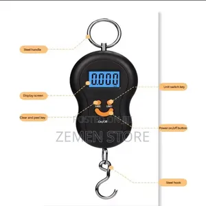 Portable Electronic Scale | 50kg Capacity | Strong Durable