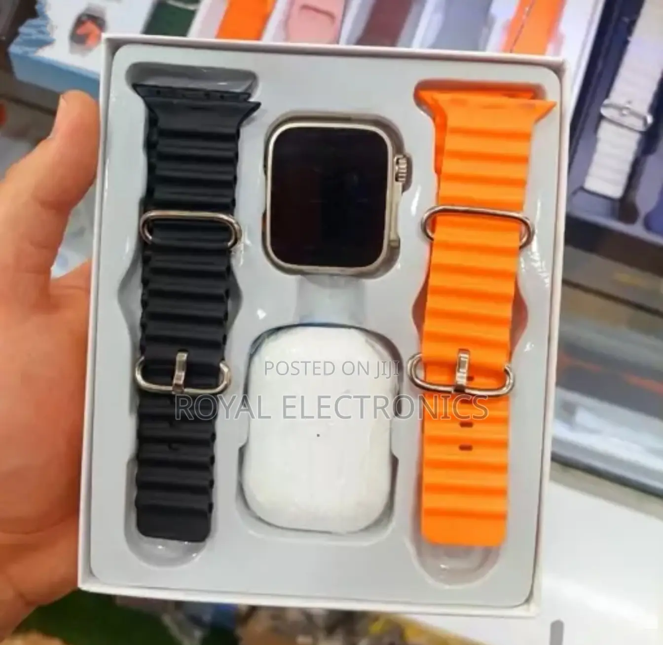 Ultra 9 Smart Watch + Airpods + One Extra Strap