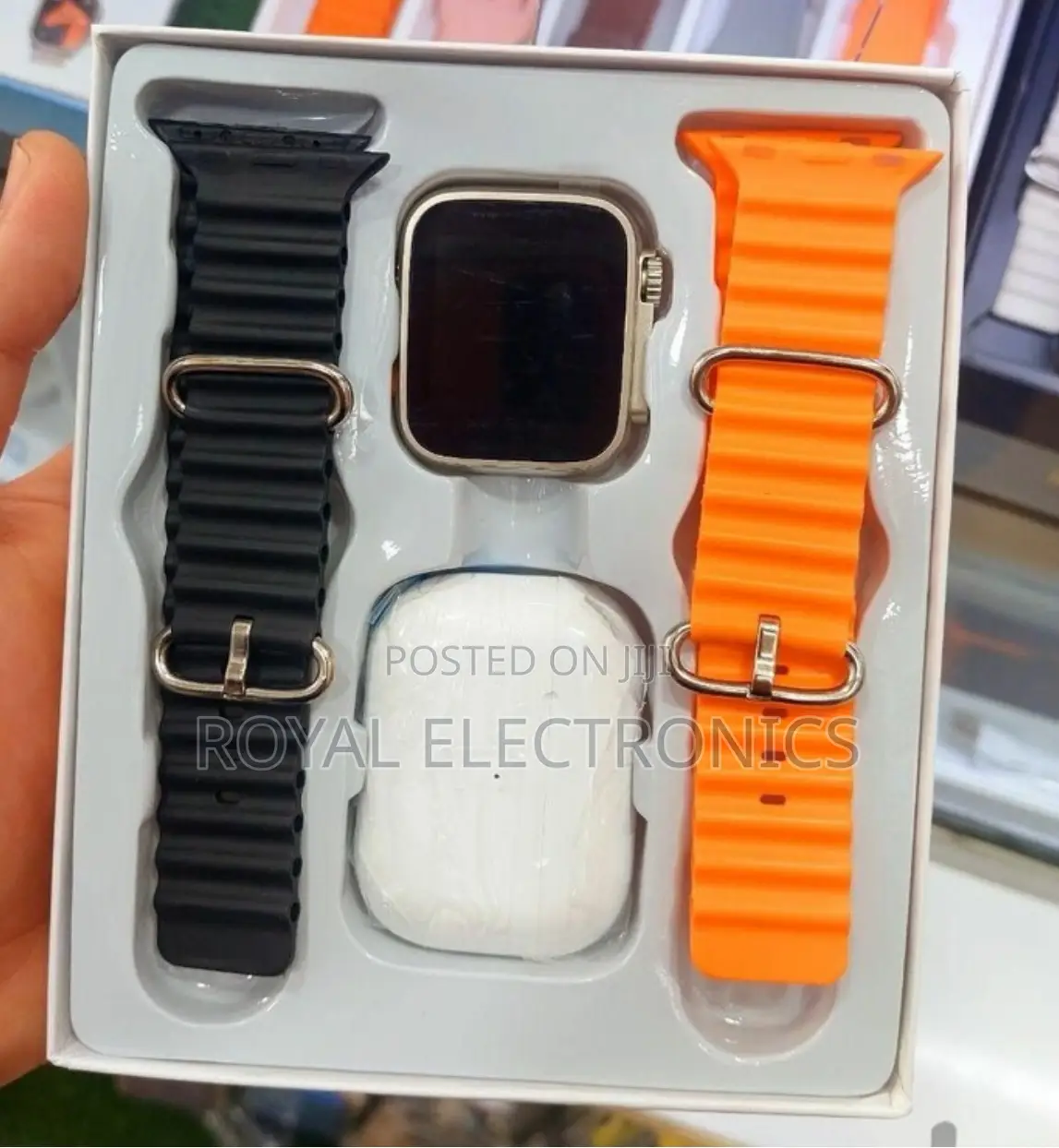 Ultra 9 Smart Watch + Airpods + One Extra Strap