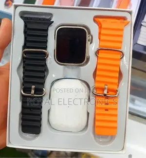 Ultra 9 Smart Watch + Airpods + One Extra Strap