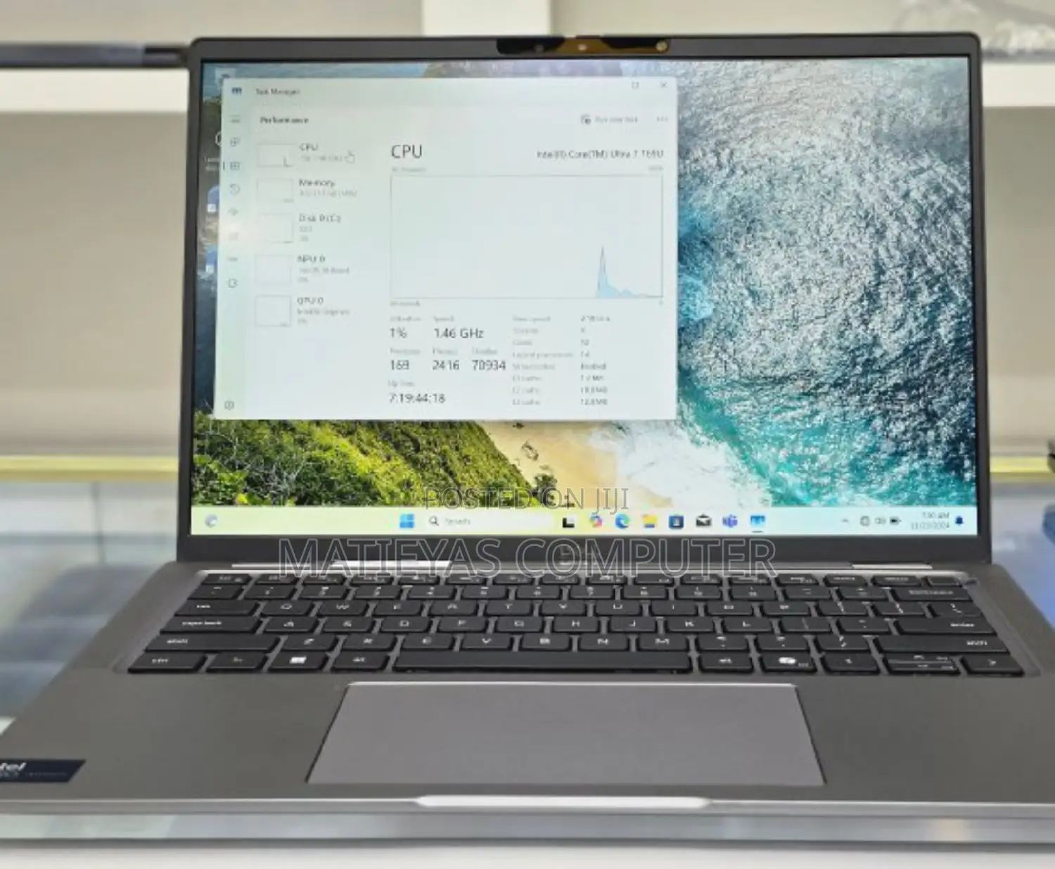 New Laptop Dell 32GB SSD 512GB