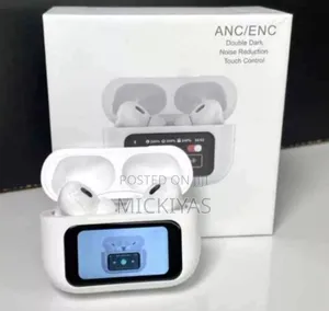ANC/ENC Touch Display Noise Cancelling Earbuds