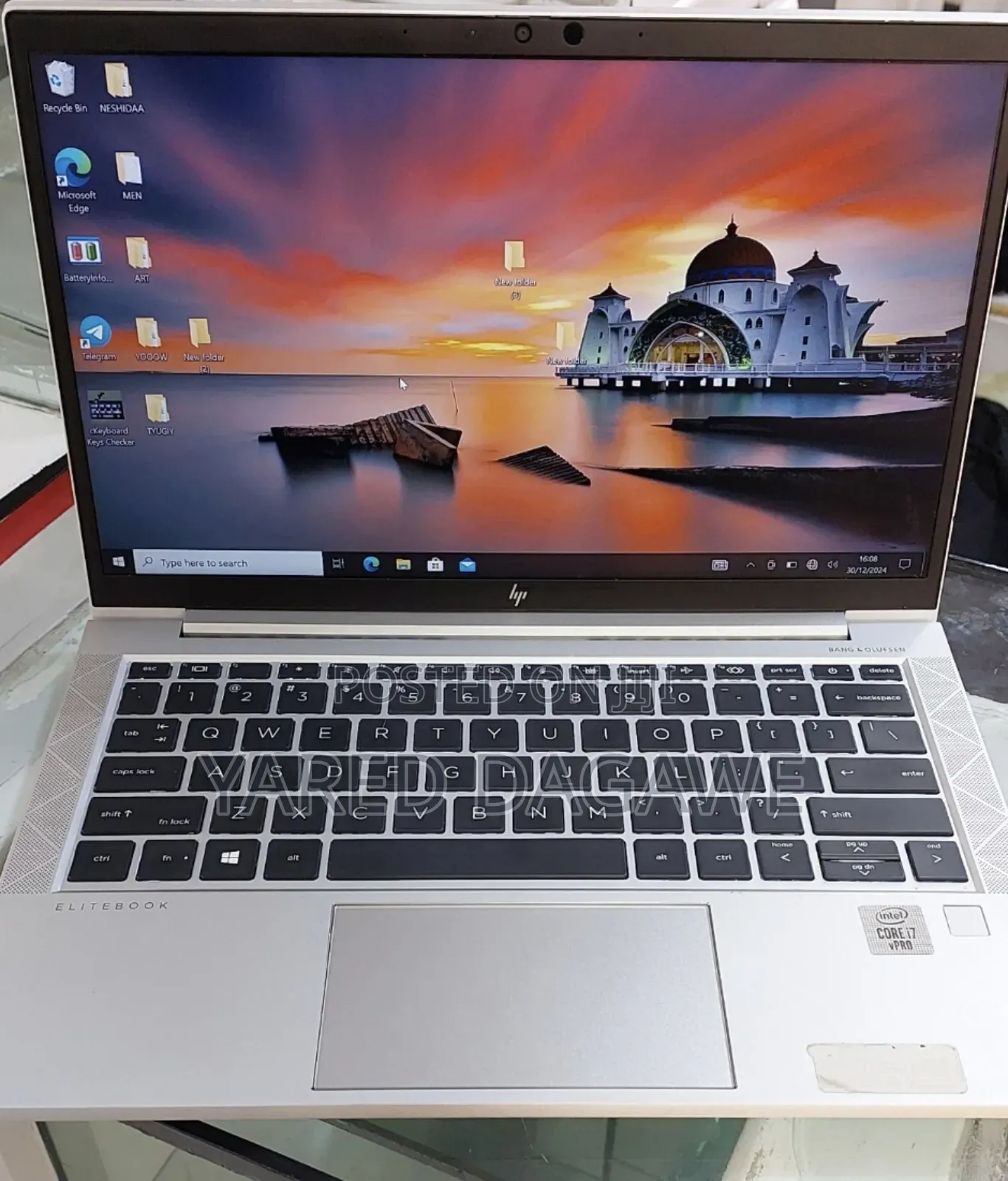 New Laptop HP EliteBook 830 G7 16GB Intel Core I7 SSD 512GB