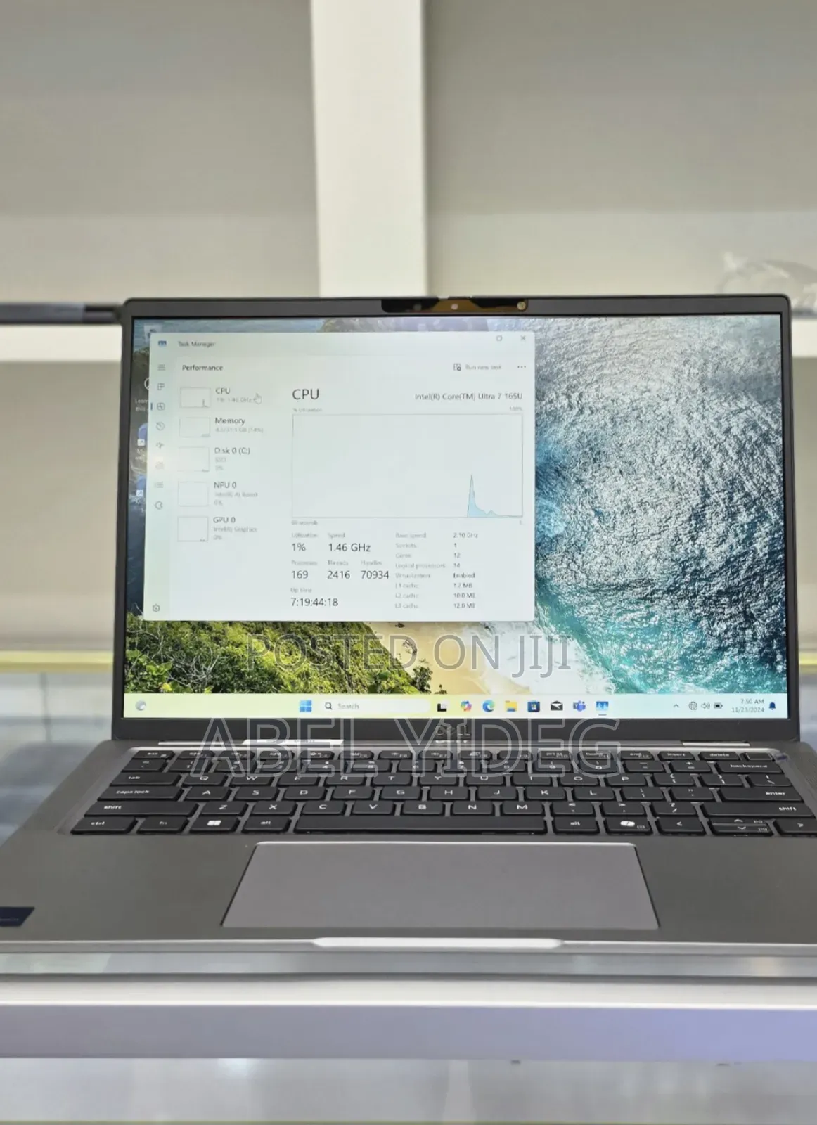 New Laptop Dell XPS 13 32GB Intel Core Ultra 7 SSD 512GB