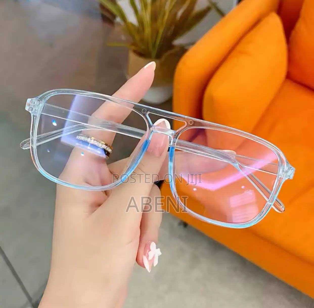 Anti Blue Light Square Glass