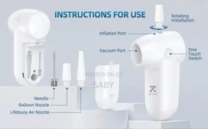 Zolele Portable Electric Vacuum Kit