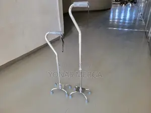 Photo - Walking Stick With 4 Leg Base帮thick-Quality車foot Pads Make