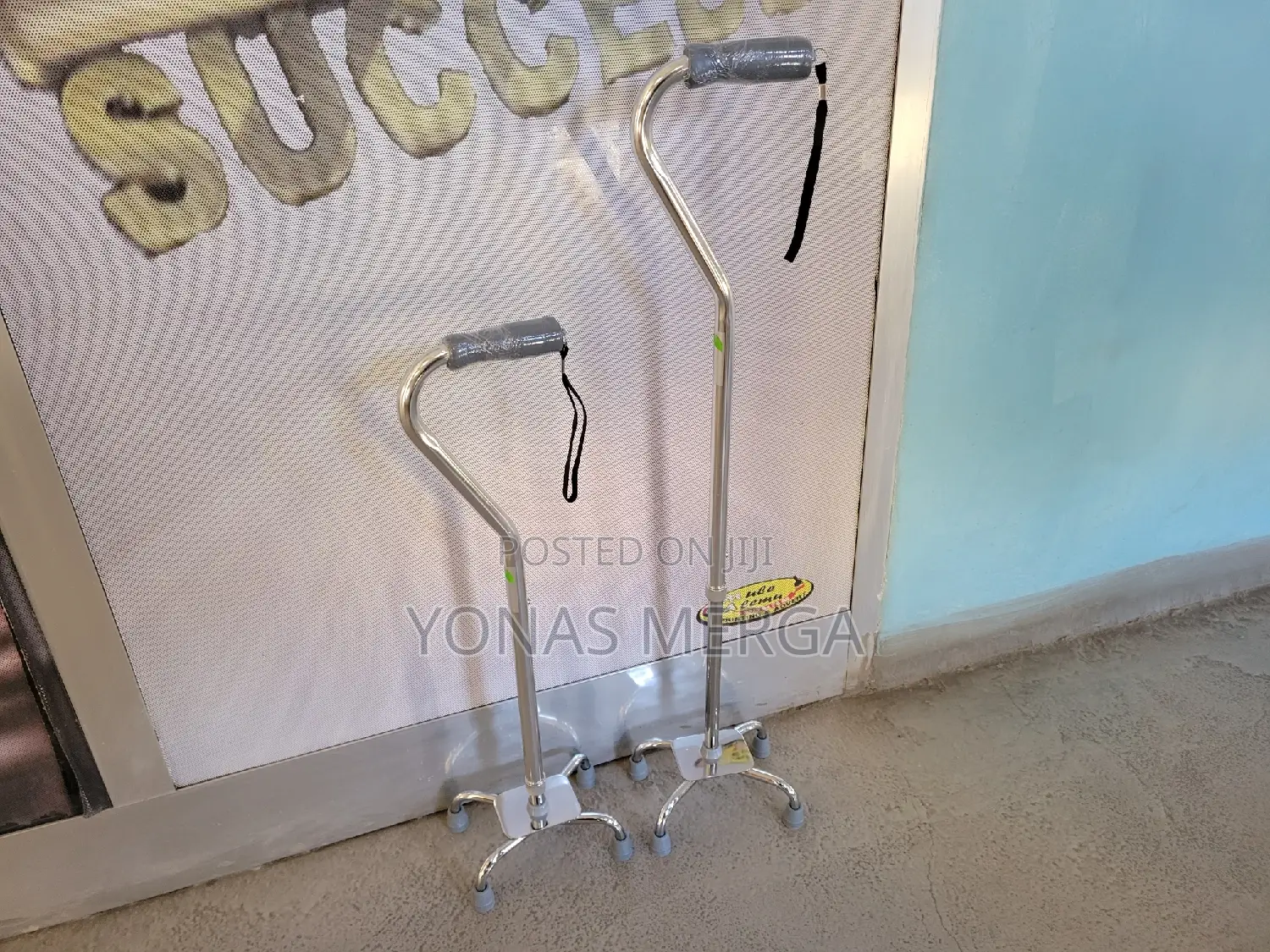 Lightweight Non-Slip Cane户walking Stick咦wiz Enlarge the Base