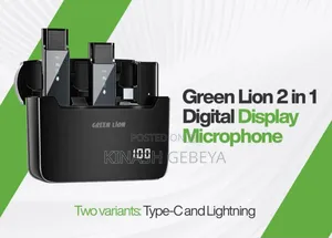 Green Lion High Quality 2 in 1 Digital Microphone