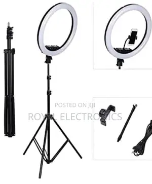 16 Inch LED RGB Ring Light With 7ft Foldable Tripod,