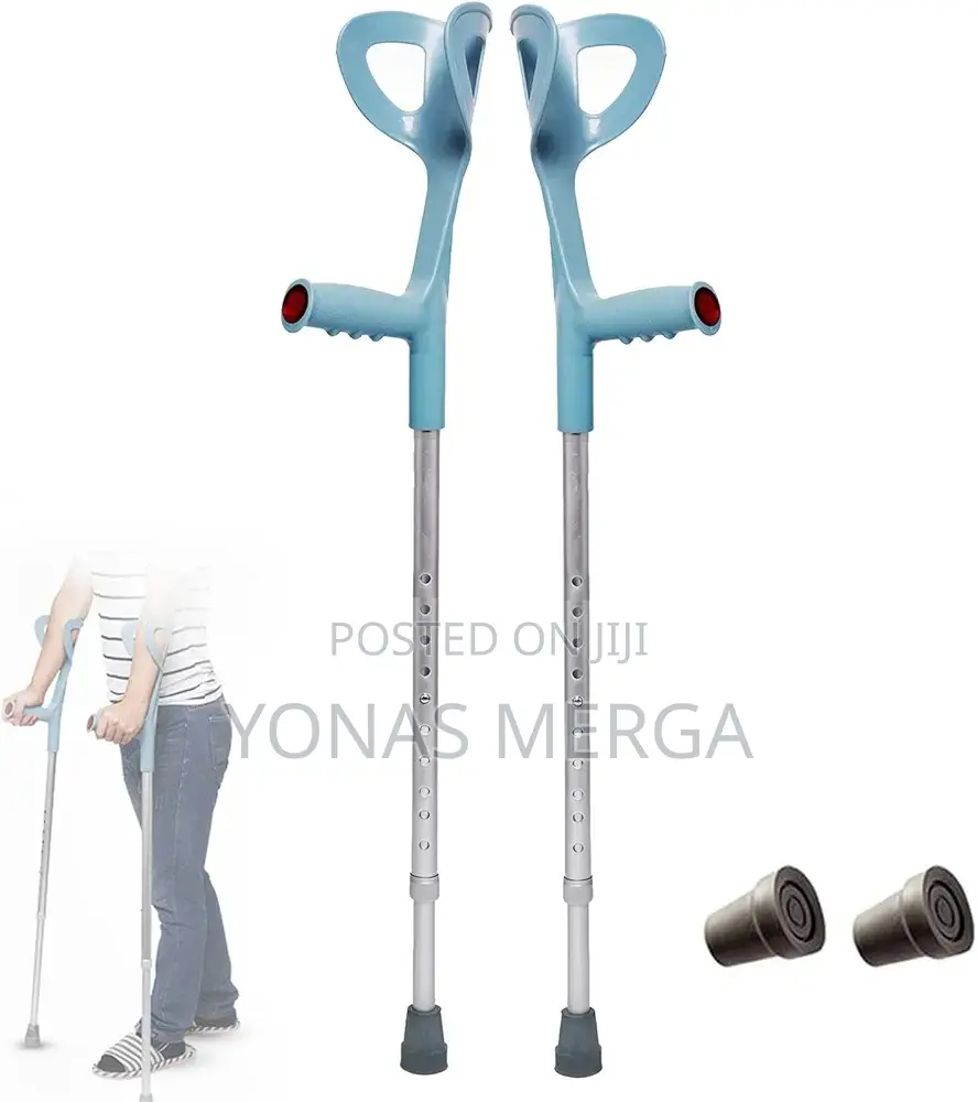 Made of Durable Aluminum Alloy圈crutches 發balance of Adults