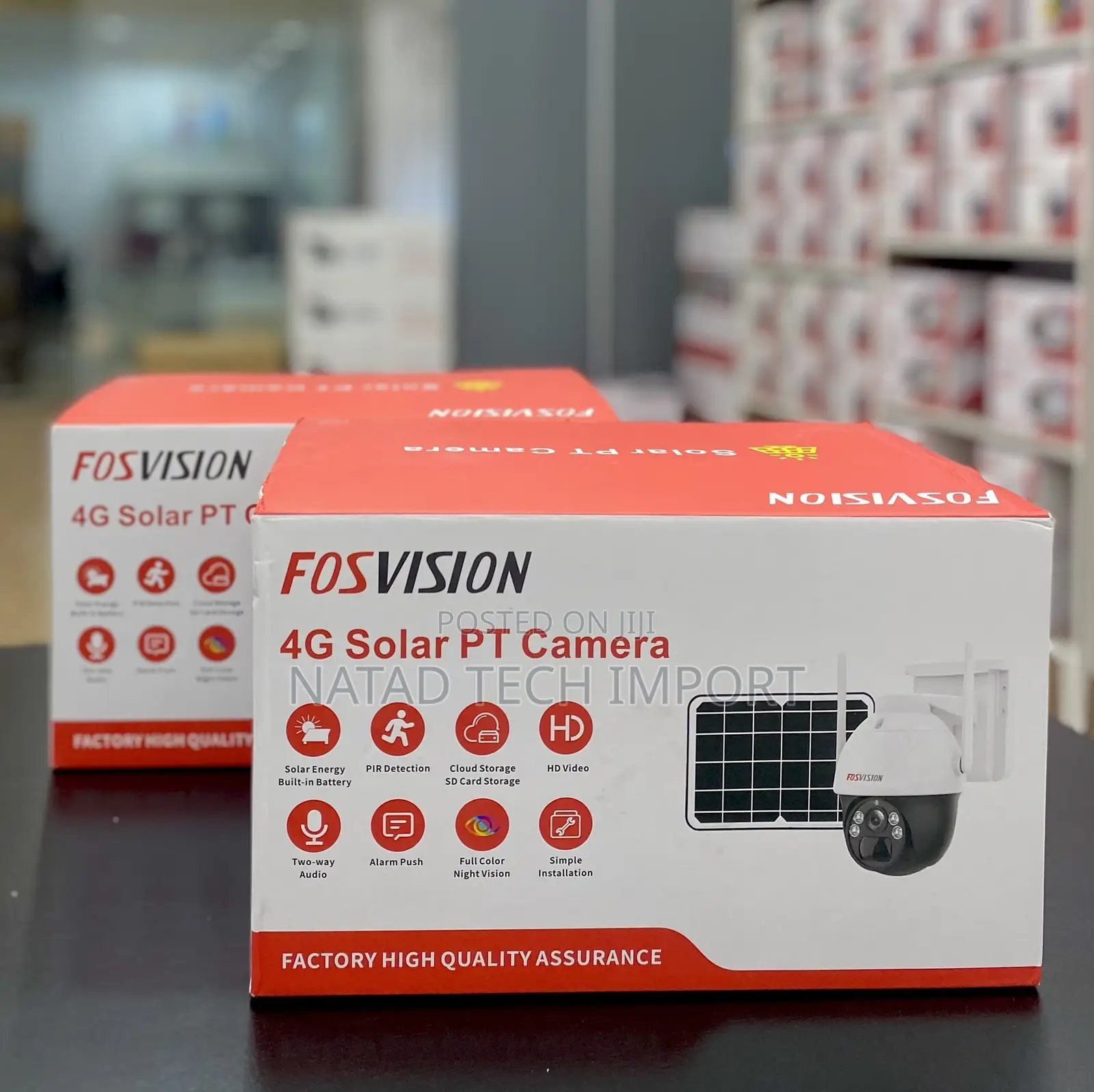 Fosvision 4G Solar Camera