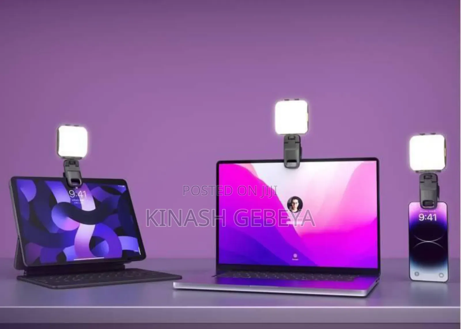 Porodo High Quality Clip on Fill Light