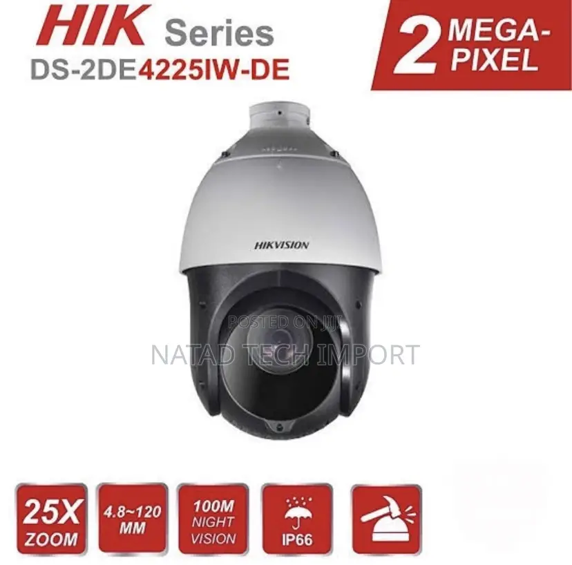 Hikvision 2mp PTZ Network Camera 25x