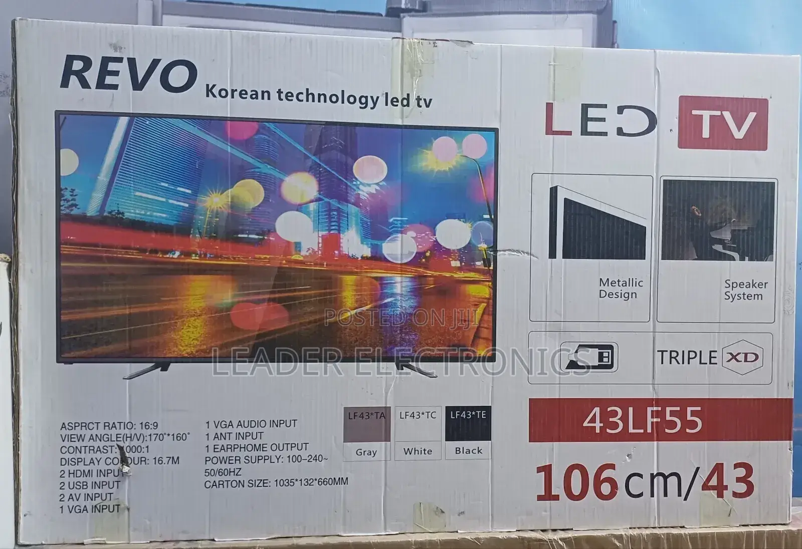 Revo Tv 43 Inch Smart Android New