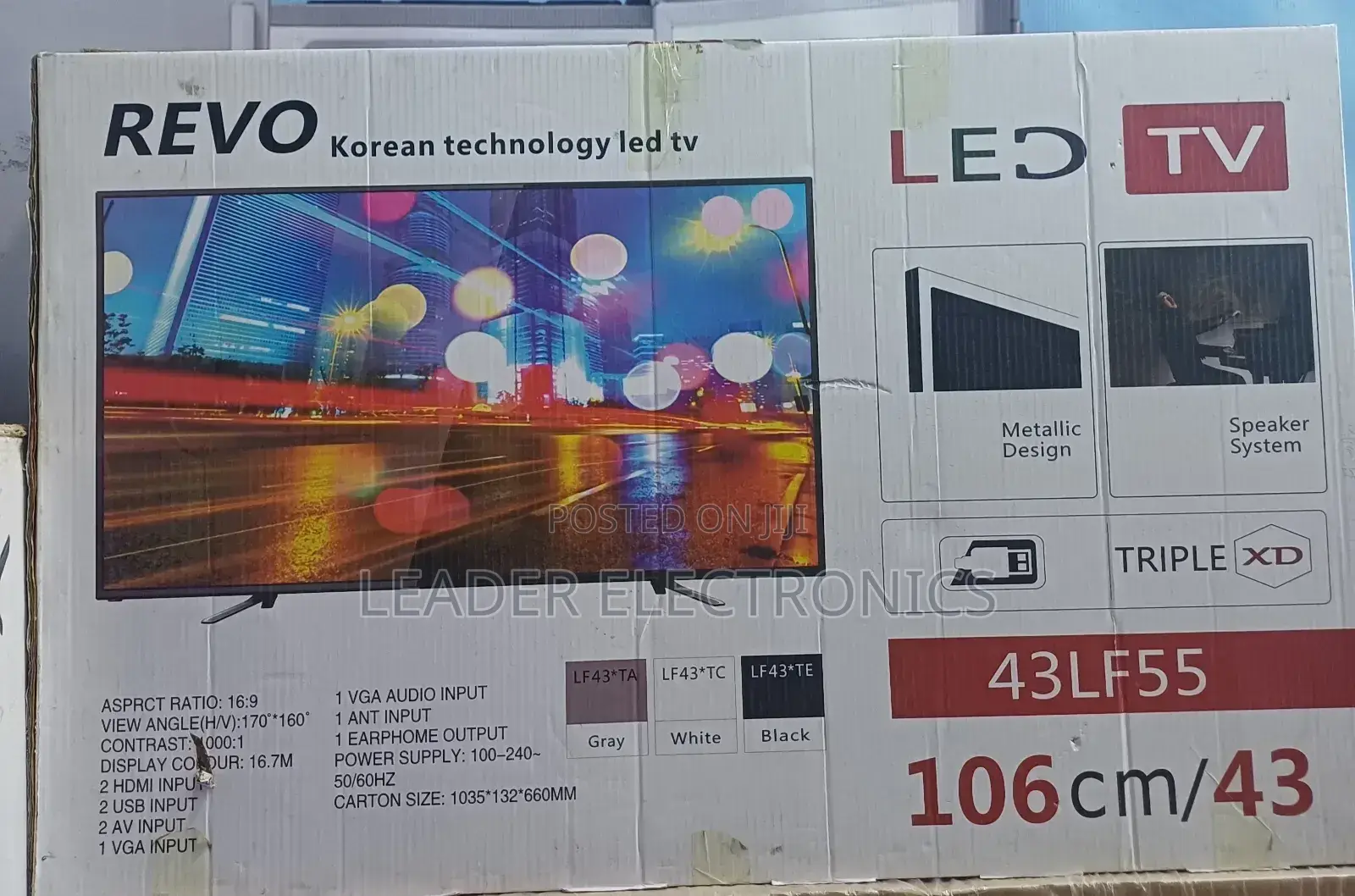 Revo Tv 43 Inch Smart Android New