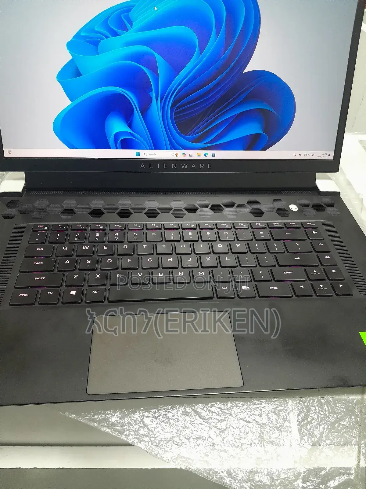 New Laptop Alienware Area-51m 16GB Intel Core I7 SSD 512GB