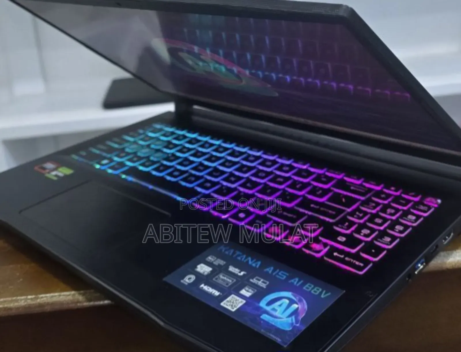 New Laptop MSI Katana 15 16GB AMD Ryzen 7 SSD 1T