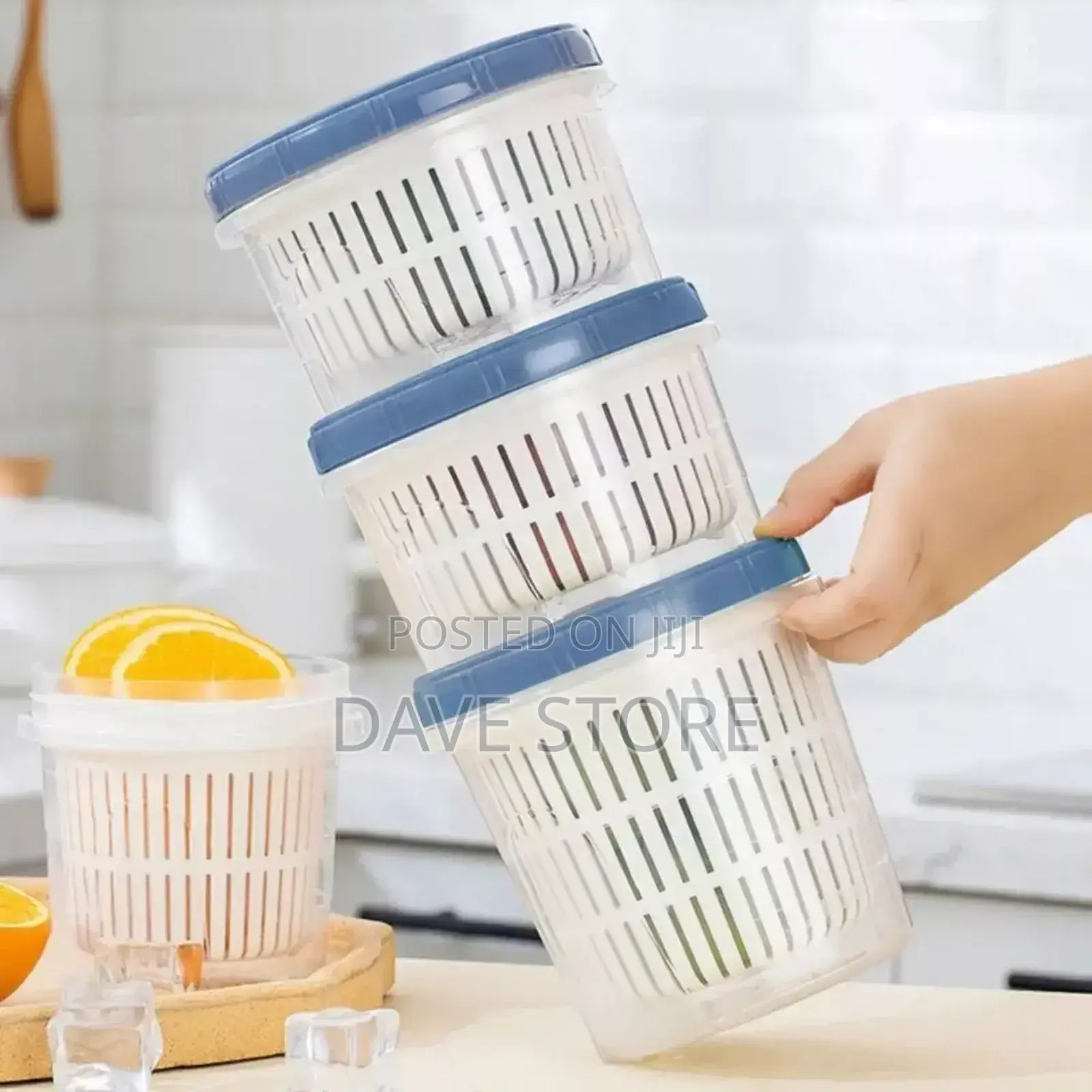 4pcs Acrylic Containers