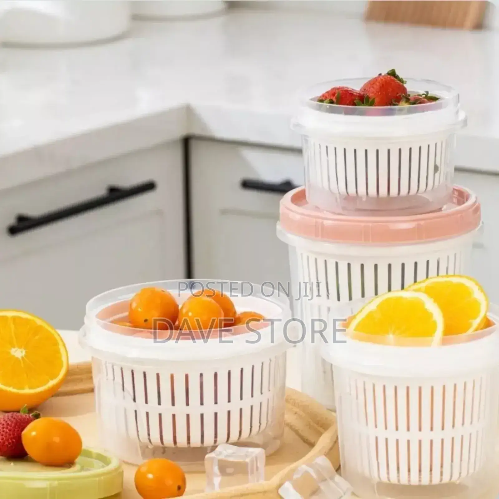 4pcs Acrylic Containers