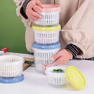 4pcs Acrylic Containers