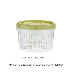 4pcs Acrylic Containers