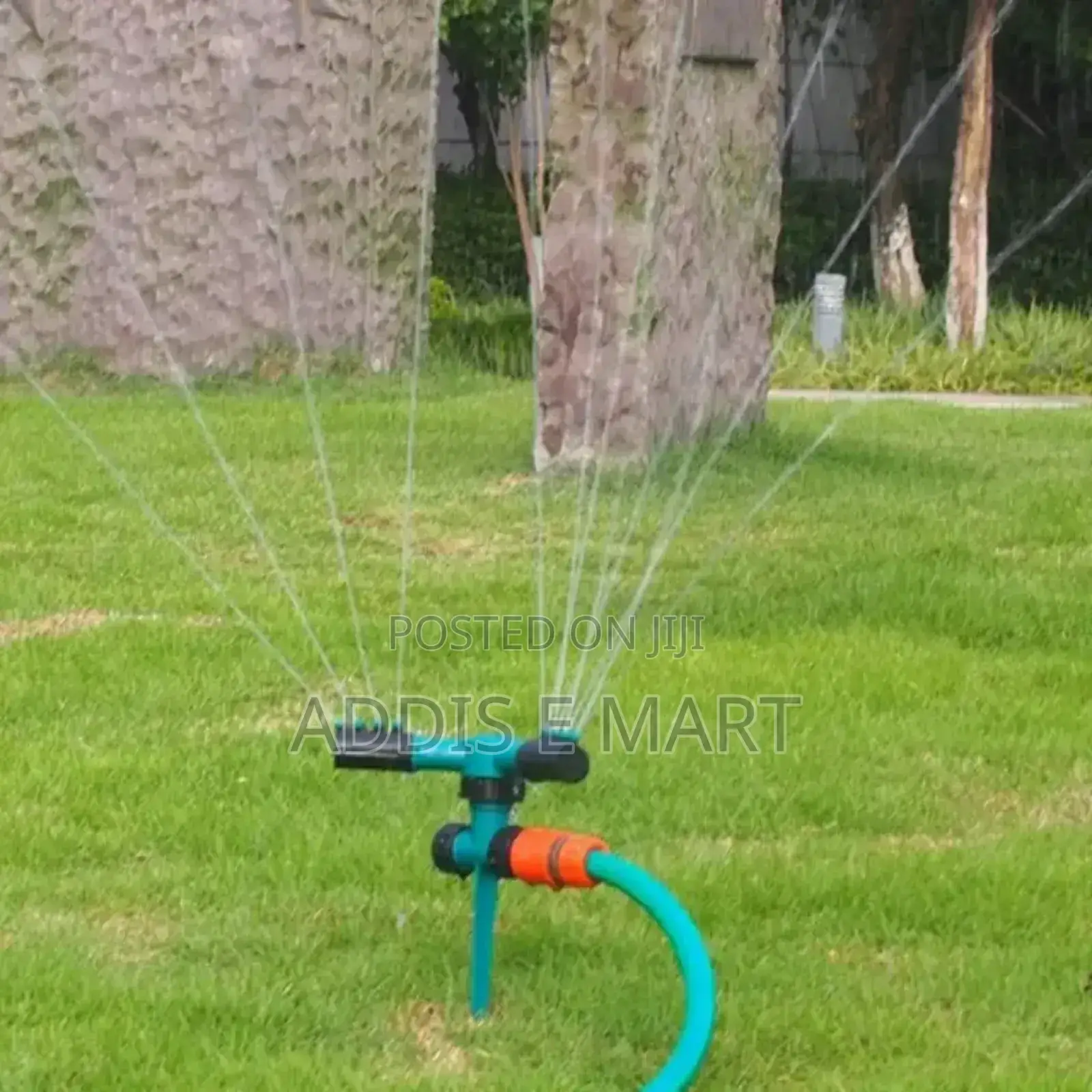 በተለያየ አቅጣጫ የሚያጠጣ 360 Degree Rotary Automatic Sprinkler