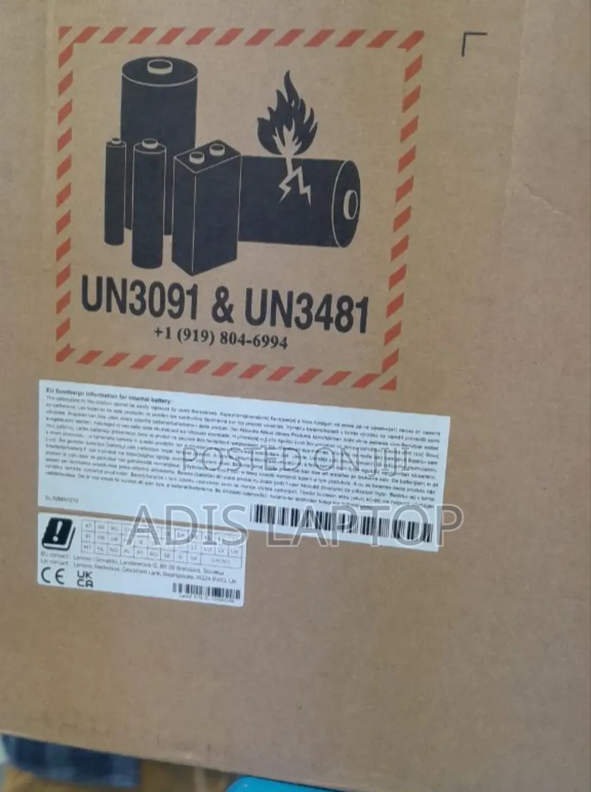 New Laptop Lenovo Ideapad 3 8GB Intel Core I5 SSD 512GB