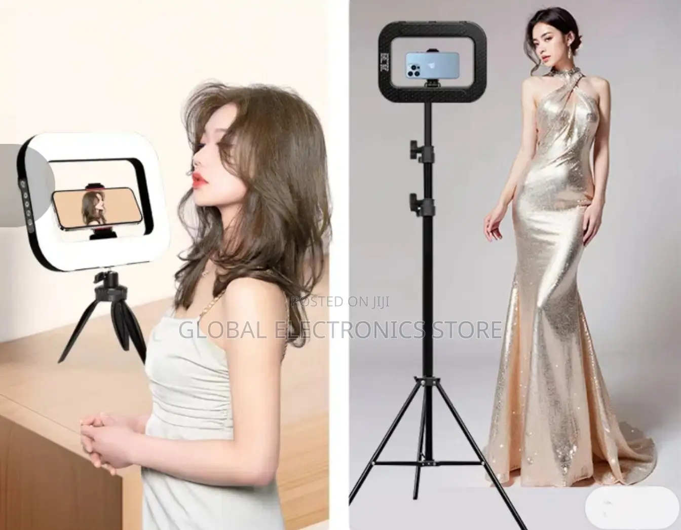 ለካሜራም ለስልክም የሚሆን Ringlight ከ2 Meter Stand ጋር